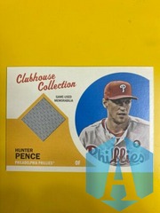 2012 Topps Clubhouse Collection GAME-USED JERSEY Hunter Pence #CCR-HP Phillies